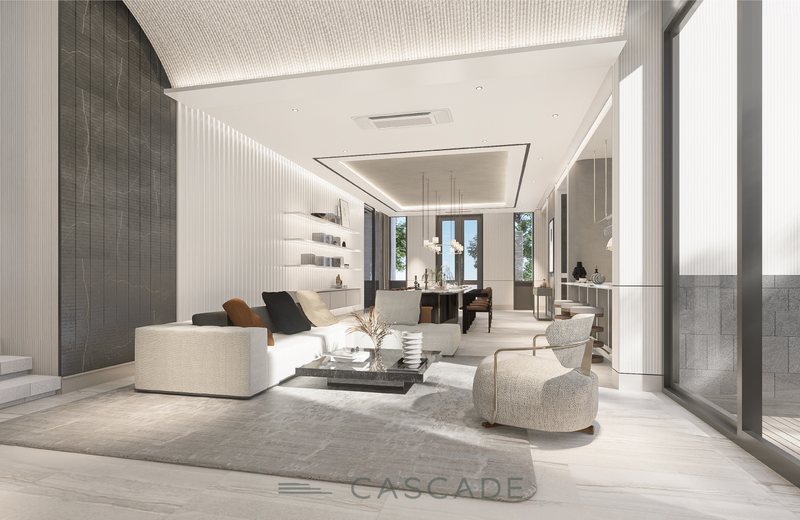 Cascade — villa exterior