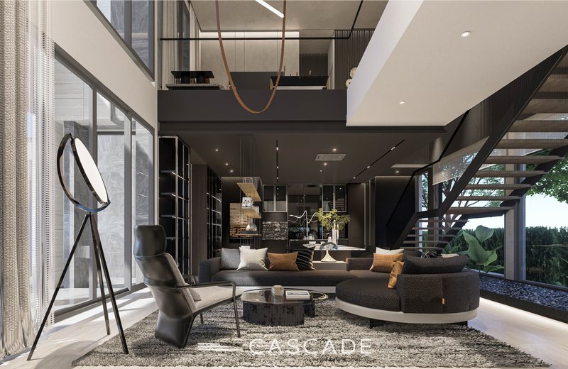 Cascade — living room interior